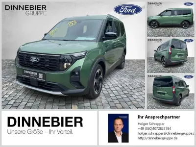Neu Ford Tourneo Courier Active 125 PS (91 kW) 2026 Grün Van / Kleinbus