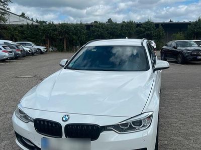Gebraucht BMW 318 143 PS (105 kW) 2014 Weiß Kombi