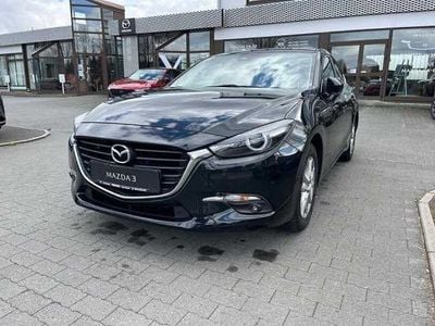Second-hand Mazda 3 Exclusive-Line 120 CP (88 kW) 2017 Negru Berlinǎ