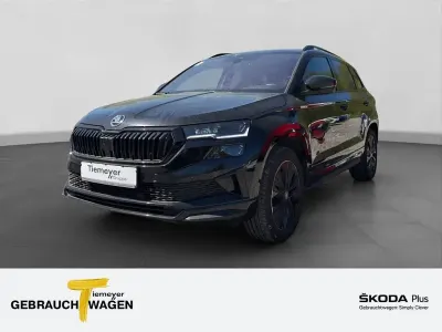 Gebraucht Skoda Karoq SportLine 190 PS (139 kW) 2023 Schwarz SUV