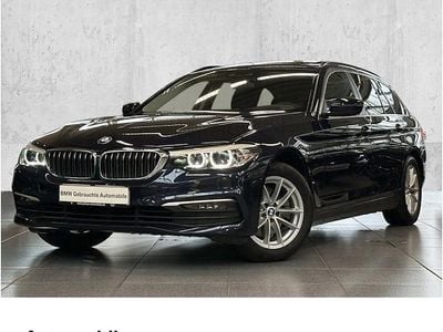 Imperialblau brillanteffekt Gebraucht 2019 BMW 520 Sport Line Kombi | 25.490 € (Fairer Preis)