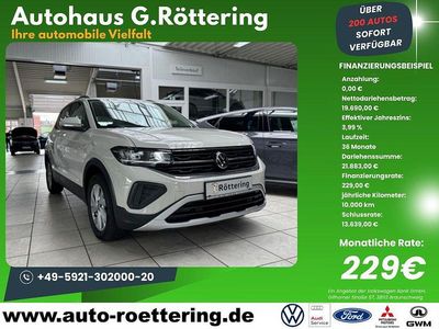 Gebraucht VW T-Cross Life 95 PS (69 kW) 2024 Grau SUV