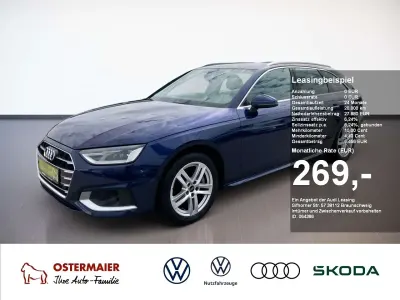 Gebraucht Audi A4 Advanced Plus 204 PS (150 kW) 2023 Navarrablau Kombi
