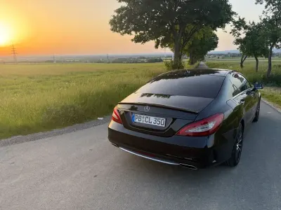Używany Mercedes CLS350 Edition 258 KM (189 kW) 2017 Czarny Sedan/Limuzyna