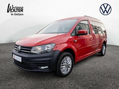 Gebraucht VW Caddy Maxi Trendline 131 PS (96 kW) 2020 Rot Van / Kleinbus