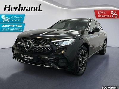 Gebraucht Mercedes GLC220 AMG 197 PS (144 kW) 2024 Metalliclack obsidianschwarz SUV