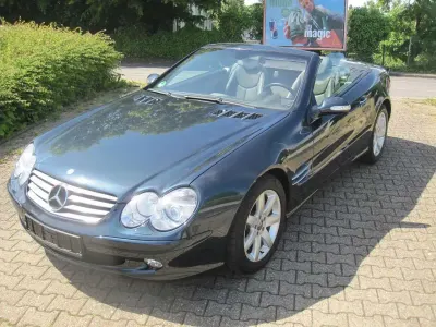 Gebraucht Mercedes SL350 245 PS (180 kW) 2003 Blau Cabrio
