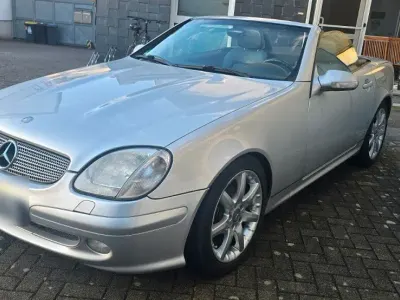 Brugt Mercedes SLK200 163 HK (119 kW) 2003 Sølv Cabriolet