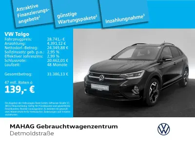 Brugt VW Taigo R-line 150 HK (110 kW) 2025 Sort SUV