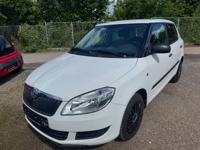 Używany Skoda Fabia Special 60 KM (44 kW) 2010 Biały Sedan/Limuzyna