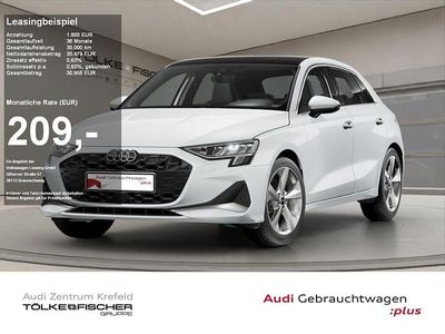 Gebraucht Audi A3 Advanced Plus 116 PS (85 kW) 2025 Gletscherweiß metallic Limousine