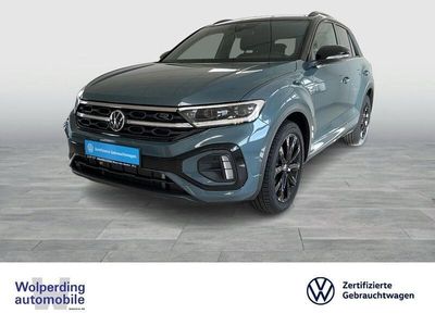 Gebraucht VW T-Roc R-line 150 PS (110 kW) 2024 Petroleum blue (blau), metallic SUV