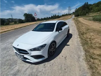 Gebraucht Mercedes CLA200 Shooting Brake AMG 163 PS (119 kW) 2020 Weiß Kombi