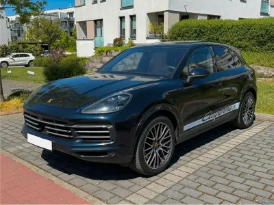 Usata Porsche Cayenne S Platinum Edition 441 CV (324 kW) 2018 Blu SUV
