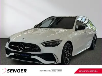 Gebraucht Mercedes C300 AMG line 197 PS (144 kW) 2024 Weiß Limousine