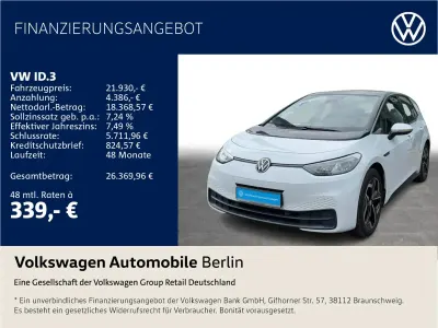 Brugt VW ID.3 Pro 150 kW (204 HK) 2022 Hatchback