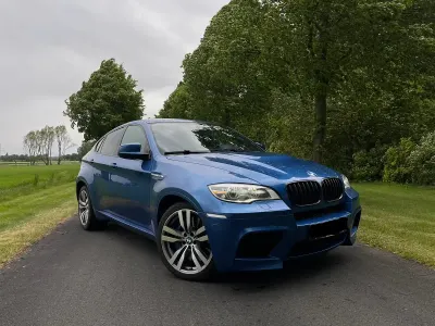Gebraucht BMW X6 M Shadowline 555 PS (408 kW) 2013 Blau SUV