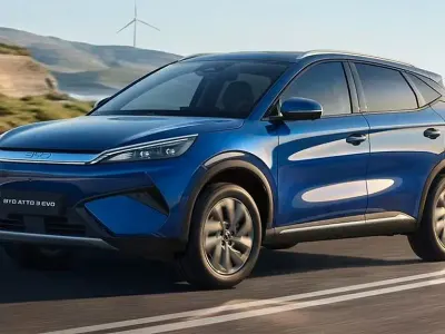 Neu BYD Atto 3 330 kW (449 PS) 2026 Blau SUV