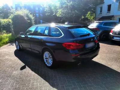Brugt BMW 520 Luxury Line 190 HK (139 kW) 2019 Grå Stationcar
