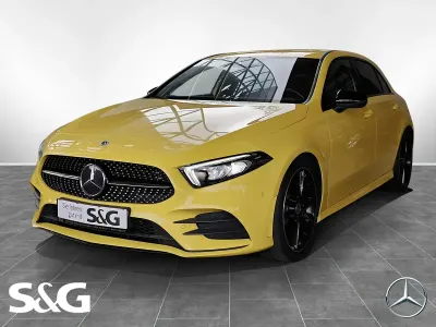 Gebraucht Mercedes A200 AMG 163 PS (119 kW) 2020 Unilack sonnengelb Limousine