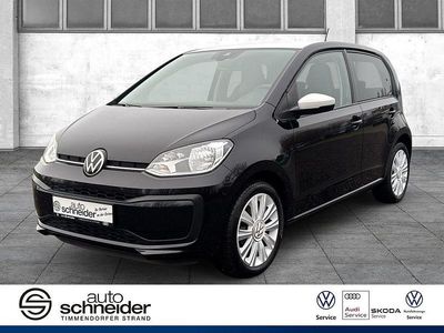 Gebraucht VW up! Style 60 PS (44 kW) 2021 Schwarz Kleinwagen
