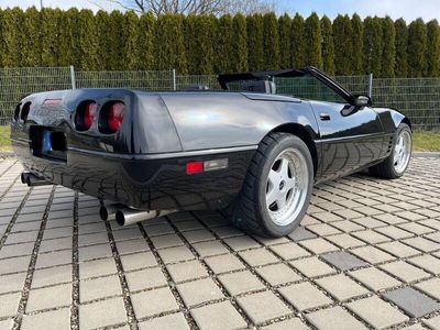 gebraucht Corvette C4 Cabrio 1991 Autom. 350ci schwarz/schwarz