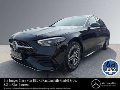 Gebraucht Mercedes C180 AMG Line Premium Plus 193 PS (141 kW) 2023 Obsidianschwarz Kombi