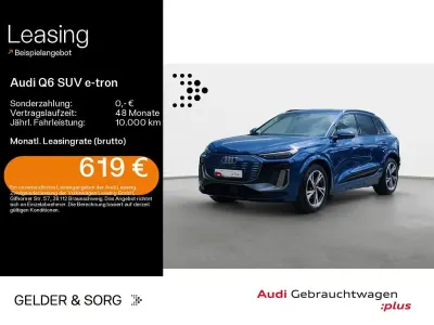 Gebraucht Audi Q6 e-tron S-Line 225 kW (306 PS) 2025 Ascariblau metallic SUV