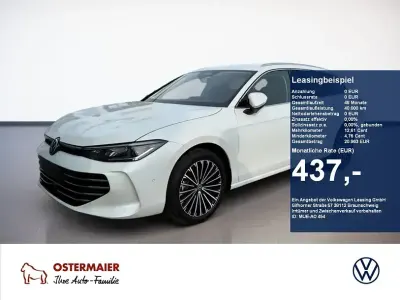 Neu VW Passat Elegance 150 PS (110 kW) 2025 Oryxweiß perlmutteffekt Kombi