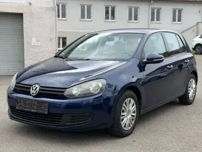 Used VW Golf VI Trendline 80 HP (58 kW) 2011 Blue Hatchback