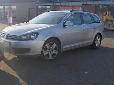 Gebraucht VW Golf VI 2010 Silber Kleinwagen