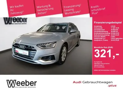 Gebraucht Audi A4 Advanced Plus 204 PS (150 kW) 2023 Florettsilber (metallic) Kombi
