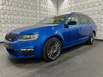 Gebraucht Skoda Octavia RS 184 PS (135 kW) 2014 Blau Kombi