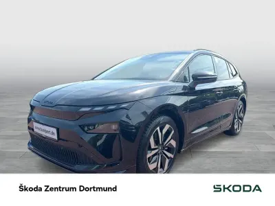 Gebraucht Skoda Enyaq iV SportLine 250 kW (340 PS) 2025 Schwarzmagic perleffekt SUV