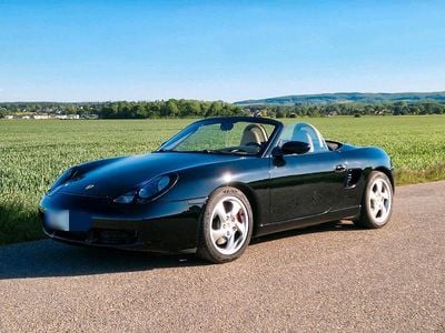 Second-hand Porsche 986 Boxster 252 CP (185 kW) 2000 Negru Cabrio