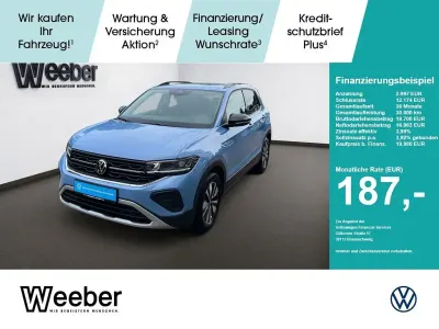 Gebraucht VW T-Cross Goal 95 PS (69 kW) 2025 Clear blue (metallic) SUV