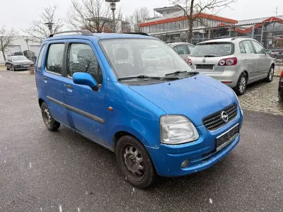 Occasion Opel Agila 75 ch (55 kW) 2001 Bleue Monospace