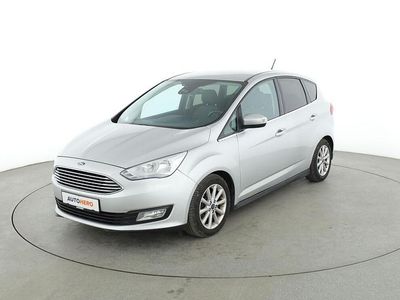 Grau Gebraucht 2018 Ford C-MAX Titanium Van / Kleinbus | 12.980 € (Fairer Preis)