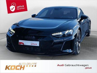 Mythosschwarz metallic Gebraucht 2023 Audi e-tron GT quattro Ambiente Limousine | 52.390 € (Guter Preis)