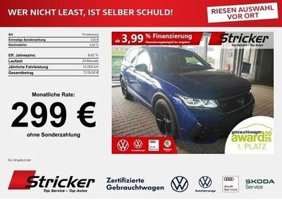 Blau Gebraucht 2023 VW Tiguan R SUV | 44.199 € (Etwas zu teuer)
