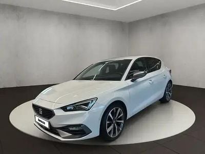 Gebraucht Seat Leon FR 150 PS (110 kW) 2023 Nevada weiß metallic Limousine