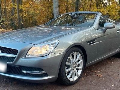 Gebraucht Mercedes SLK200 184 PS (135 kW) 2014 Grau Cabrio
