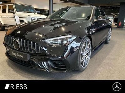 Gebraucht Mercedes C63 AMG AMG 476 PS (350 kW) 2024 Metalliclack obsidianschwarz Limousine