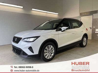 Neu Seat Arona Style 95 PS (69 kW) 2025 [2y0e] nevada weiß metallic / dach schwarz SUV