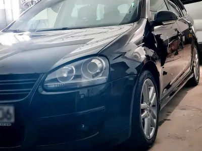 Gebraucht VW Golf V 122 PS (89 kW) 2009 Schwarz Kombi