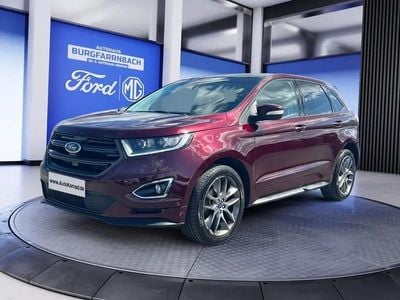 Kirsch rot metallic Gebraucht 2017 Ford Edge ST-Line SUV | 20.600 € (Fairer Preis)