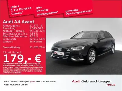 Gebraucht Audi A4 Advanced Plus 204 PS (150 kW) 2023 Brillantschwarz Kombi