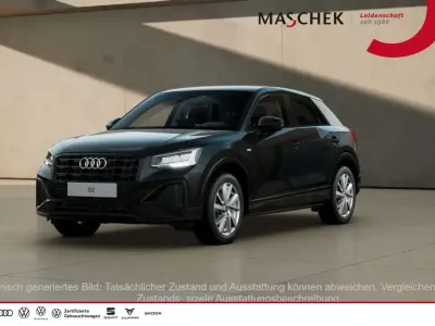 Brugt Audi Q2 S-Line 150 HK (110 kW) 2025 Sort SUV