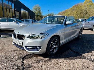 Gebraucht BMW 220 Sport Line 184 PS (135 kW) 2016 Silber Cabrio