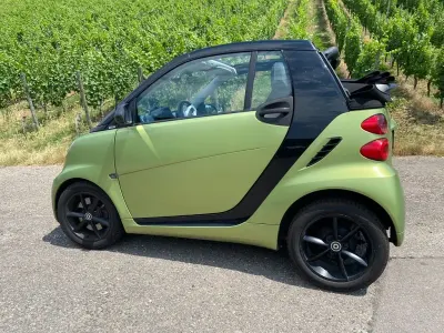 Gebraucht Smart ForTwo Cabrio Passion 71 PS (52 kW) 2010 Grün Cabrio